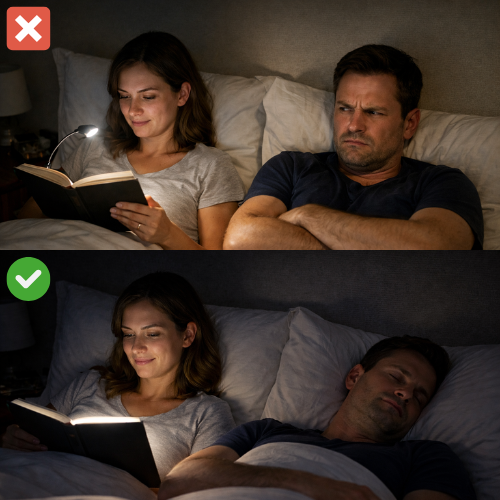 Luz Nocturna para Lectura